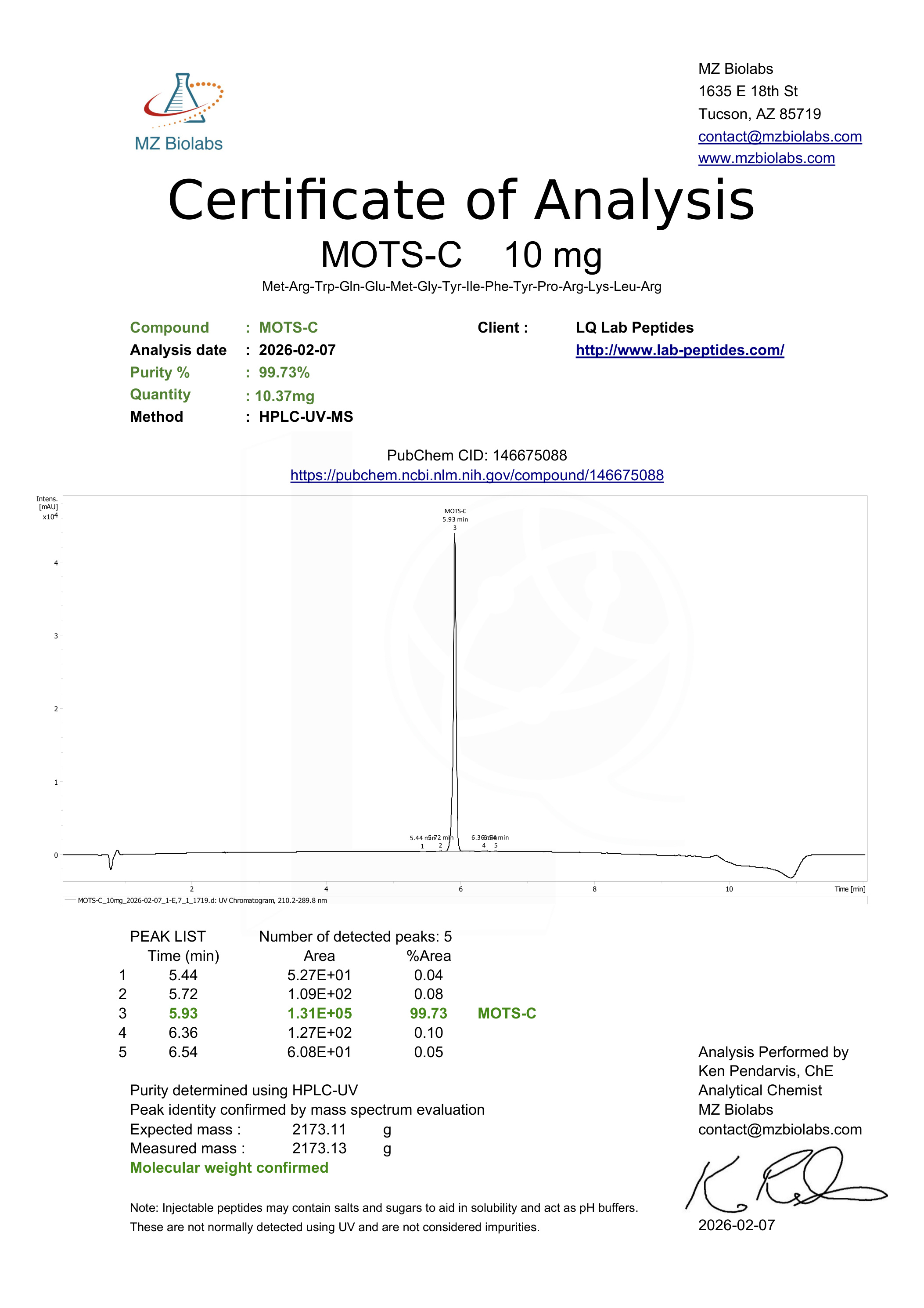 Certificate 10