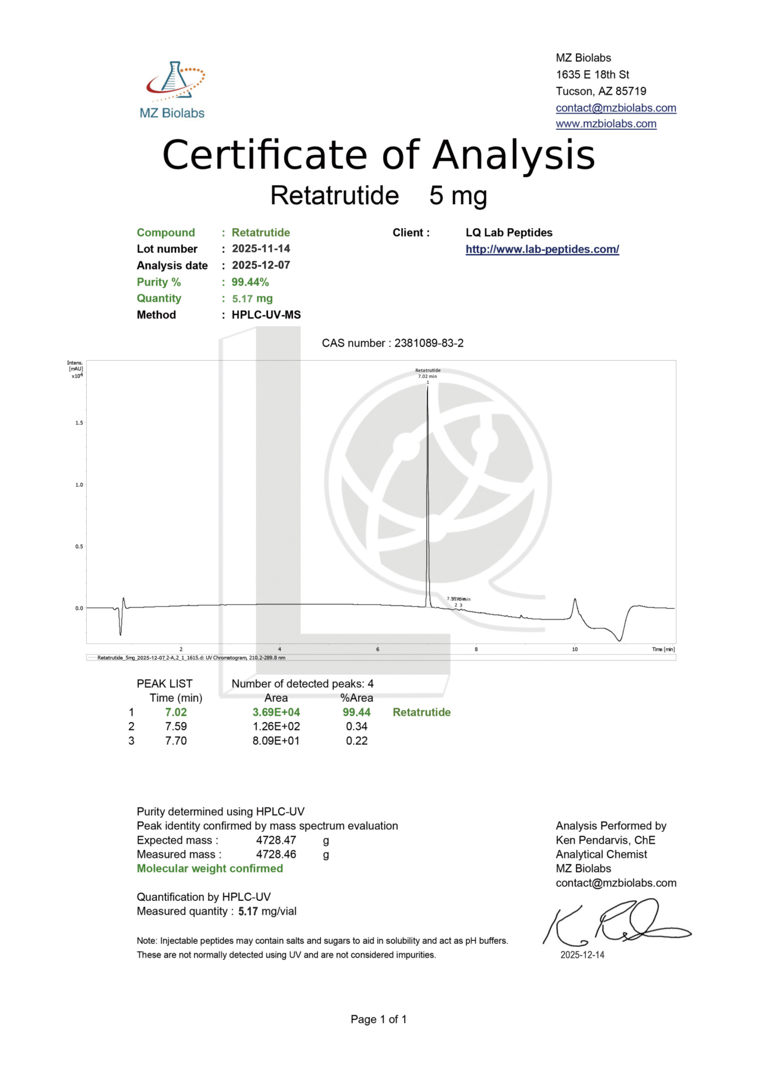 Certificate 12